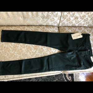 Rag & Bone / Jean Green Waxed Legging Jeans